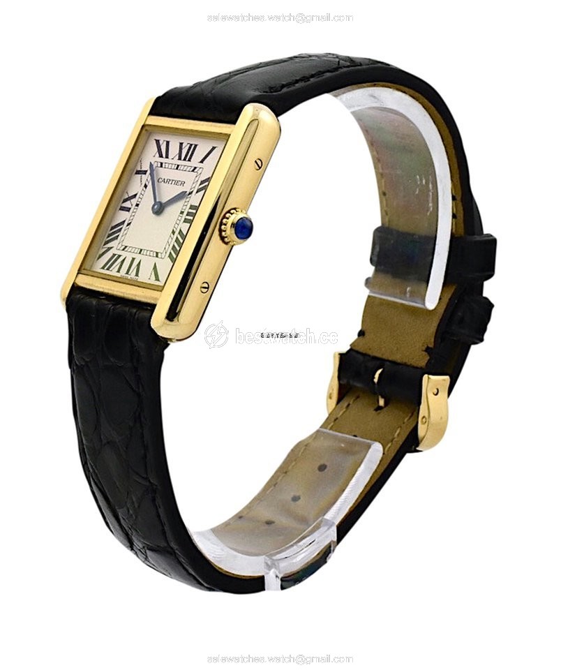 Cartier Tank Solo Womens watch Quartz Yellow gold 3168 3