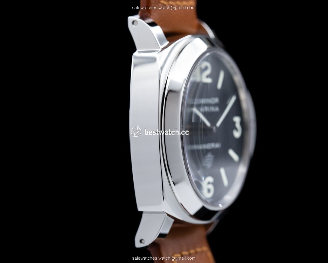 IMG_9086 Panerai Luminor Marina Mens watch Unisex Manual winding Steel PAM0005 3