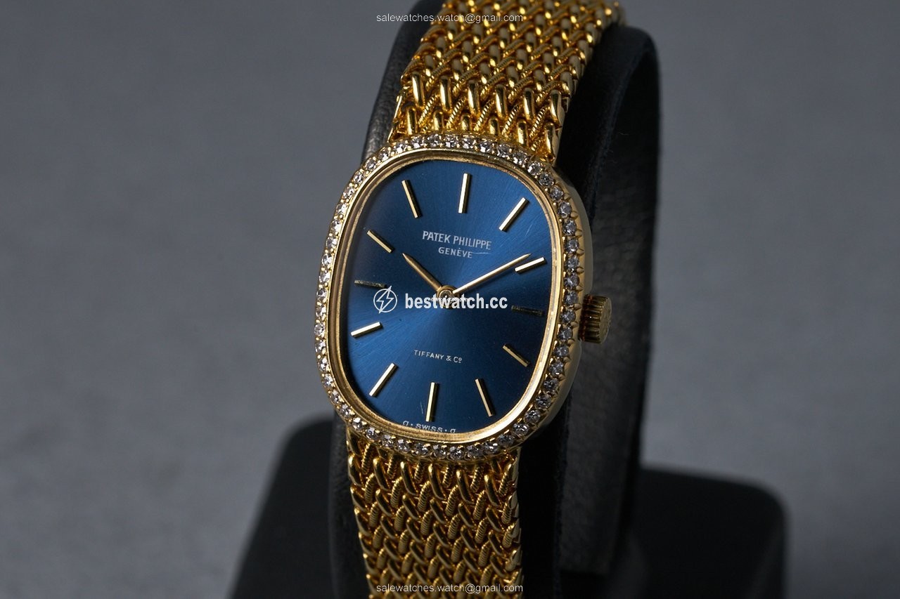 IMG_9086 Patek Philippe Golden Ellipse Womens watch Manual winding Yellow gold 4498 3
