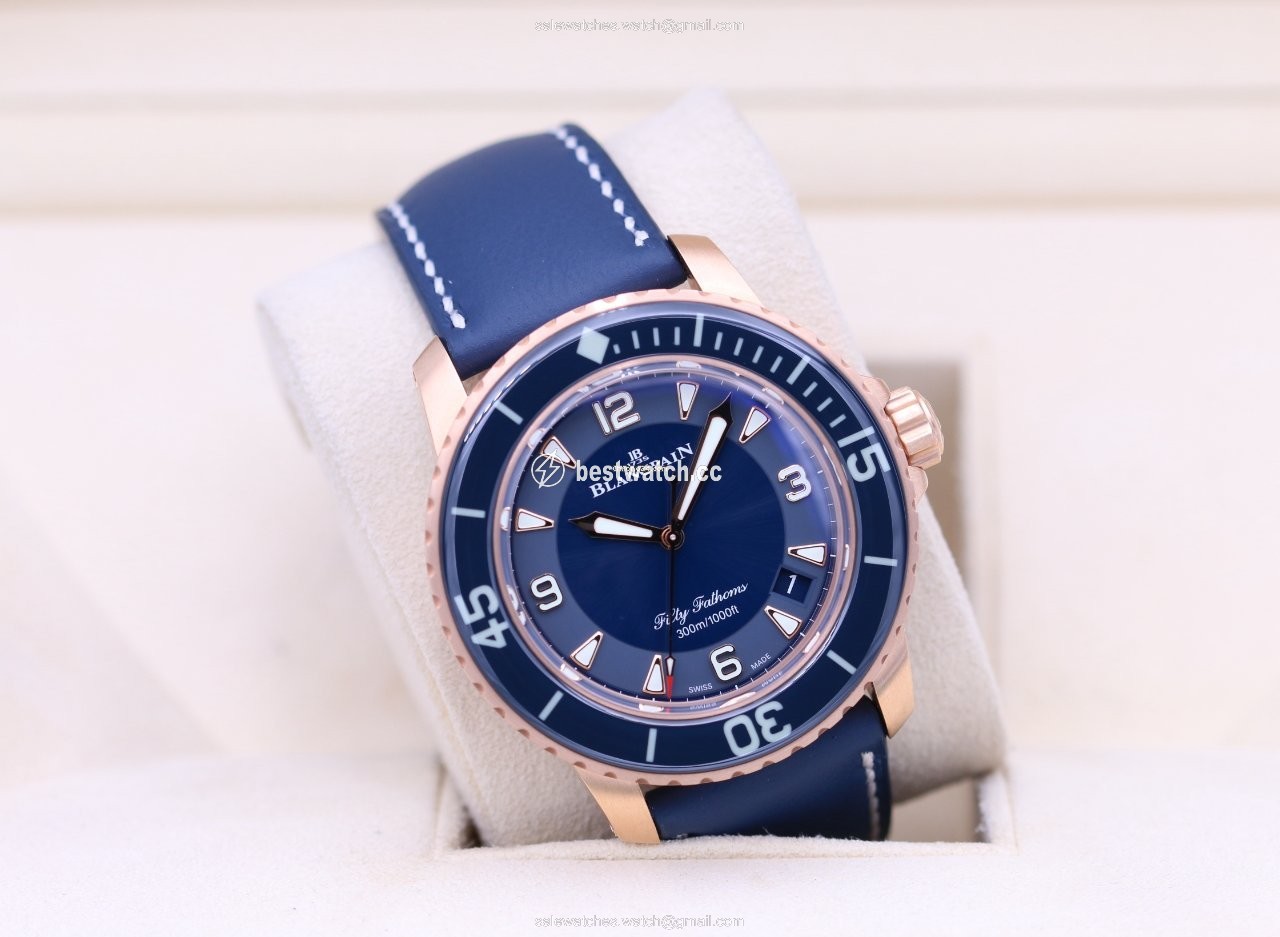 Blancpain Fifty Fathoms Mens watch Unisex Automatic Rose gold 5015-3603C-63B 3
