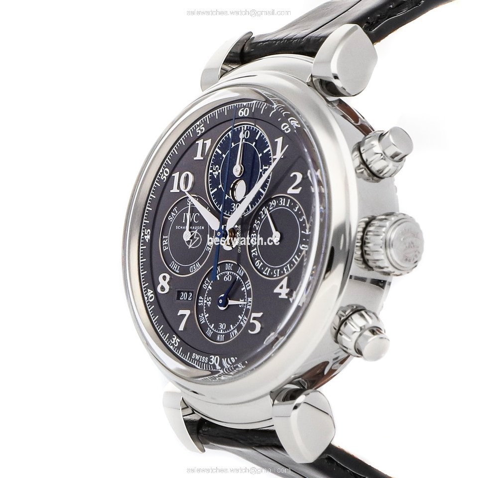 IMG_9086 IWC Da Vinci Perpetual Calendar Mens watch Unisex Automatic Steel IW3921-03 3