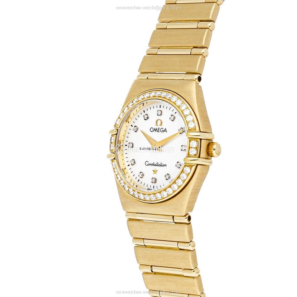 IMG_9086 Omega Constellation Womens watch Quartz Yellow gold 1177.75.00 3
