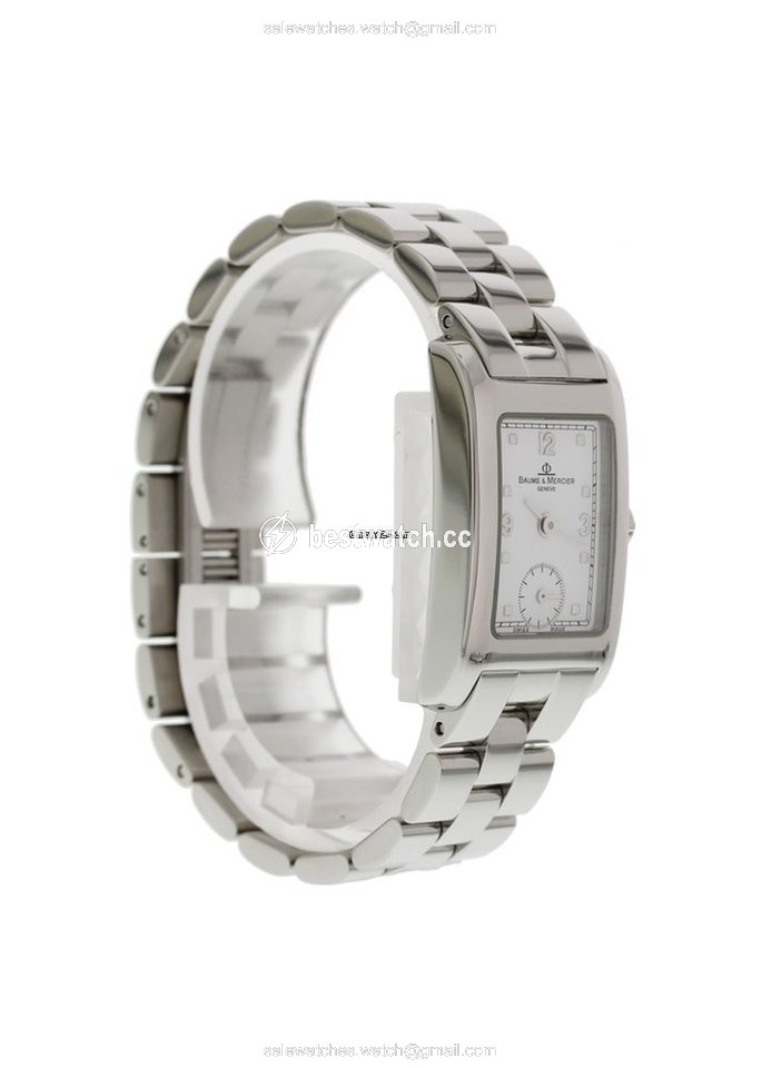 IMG_9086 Baume & Mercier Hampton Womens watch Quartz Steel MV045139 3