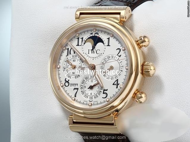 IWC Da Vinci Perpetual Calendar Mens watch Unisex Automatic Rose gold IW3758 3