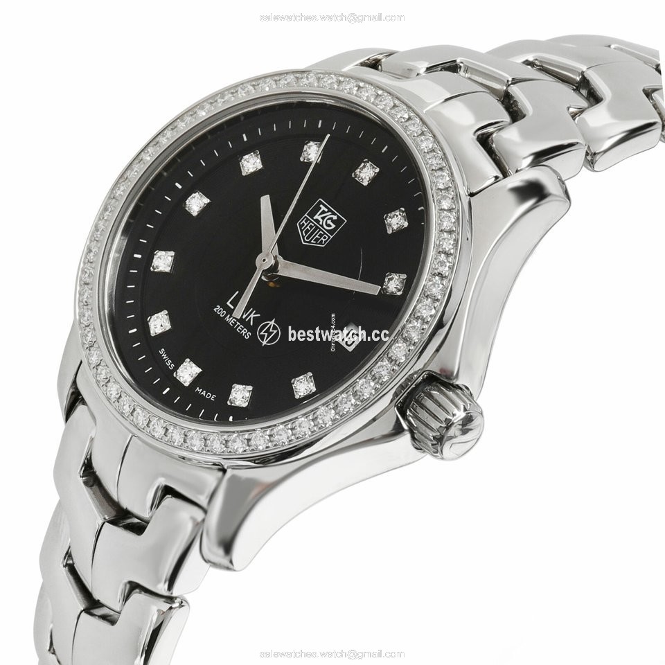 IMG_9086 TAG Heuer Link Lady Womens watch Quartz Steel WJF131A.BA0572 3