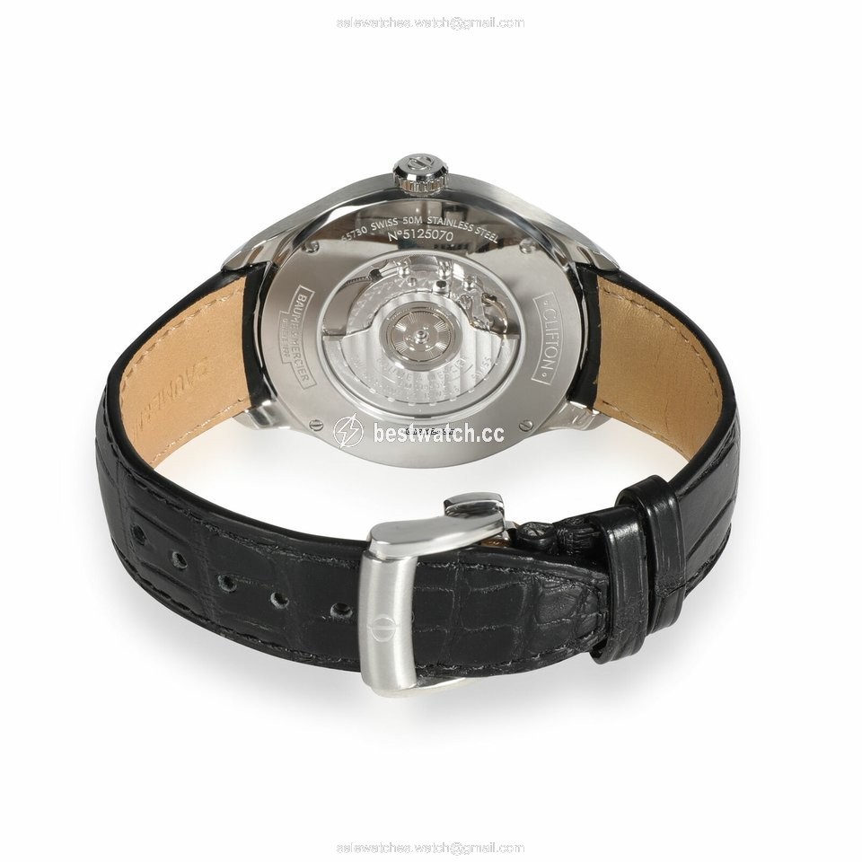 IMG_9086 Baume & Mercier Clifton Mens watch Unisex Automatic Steel MOA10112 3