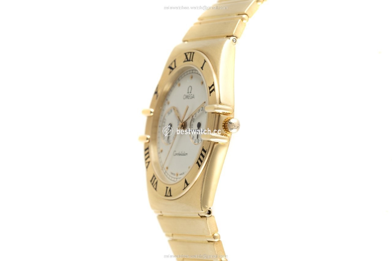 Omega Constellation Day-Date Mens watch Unisex Quartz Yellow gold 1102.30.00 3