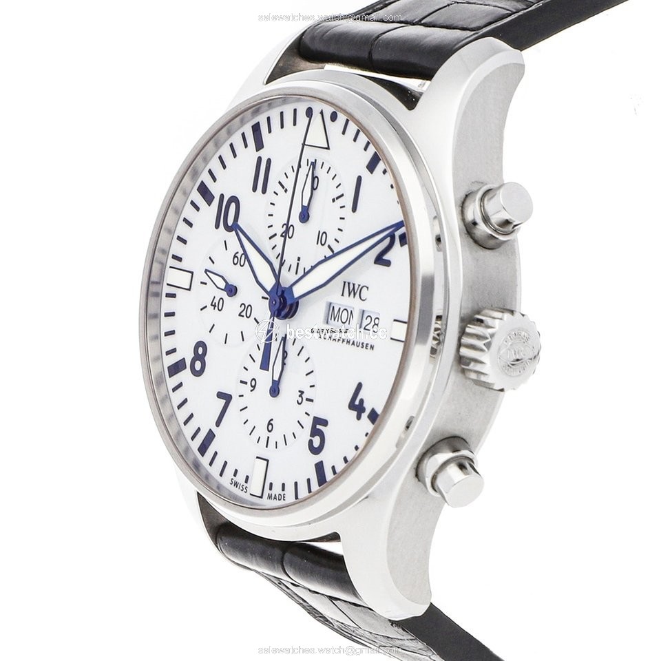 IMG_9086 IWC Pilot Chronograph Mens watch Unisex Automatic Steel IW3777-25 3