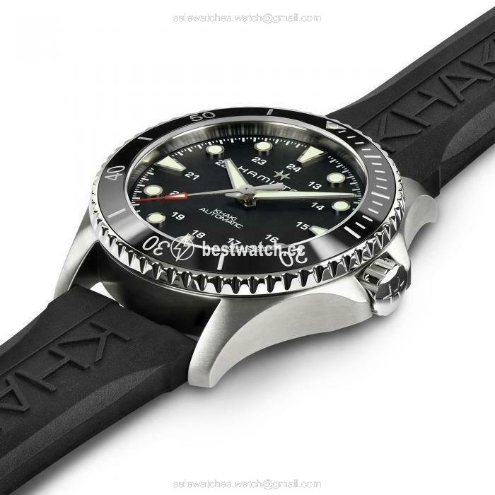 IMG_9086 Hamilton Khaki Navy Scuba Mens watch Unisex Automatic Steel H82515330 3