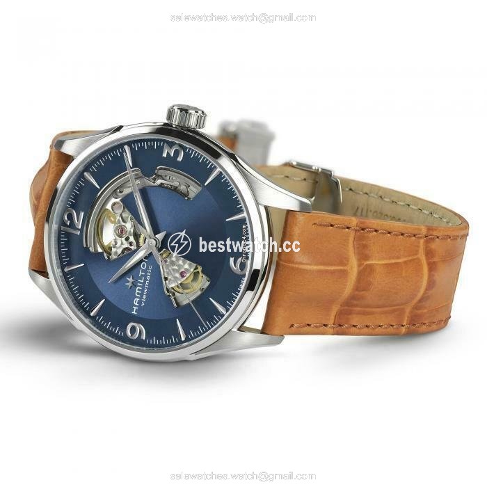 IMG_9086 Hamilton Jazzmaster Open Heart Mens watch Unisex Automatic Steel H32705541 3