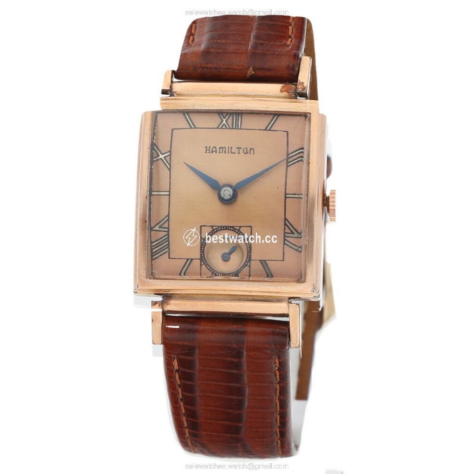 IMG_9086 Hamilton Mens watch Unisex Manual winding Rose gold 982 3