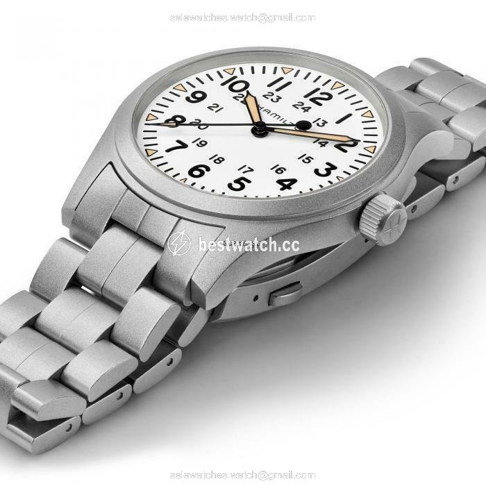 IMG_9086 Hamilton Khaki Field Mens watch Unisex Manual winding Steel H69439111 3