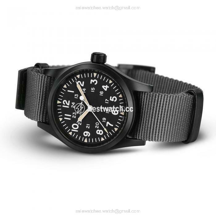 Hamilton Khaki Field Mens watch Unisex Manual winding Steel H69409930 3