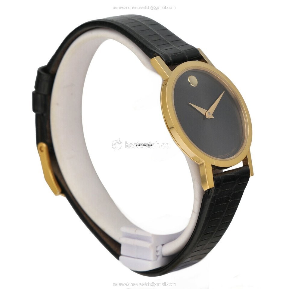IMG_9086 Movado Museum Mens watch Unisex Quartz Gold Steel 87.A1.832.1 3