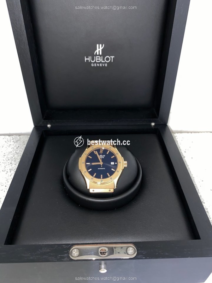 IMG_9086 Hublot Classic Fusion 45, 42, 38, 33 mm Mens watch Unisex Automatic Rose gold 1915.8 3