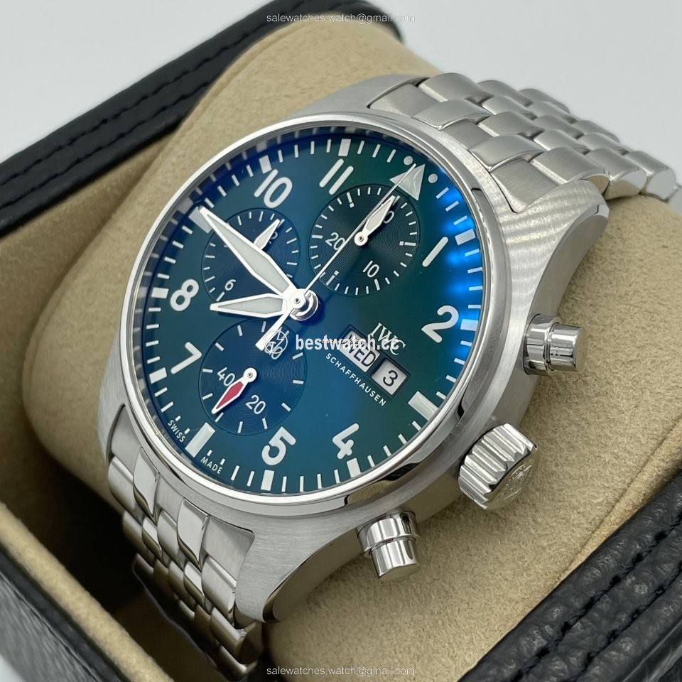 IMG_9086 IWC Pilot Chronograph Mens watch Unisex Automatic Steel IW388104 3
