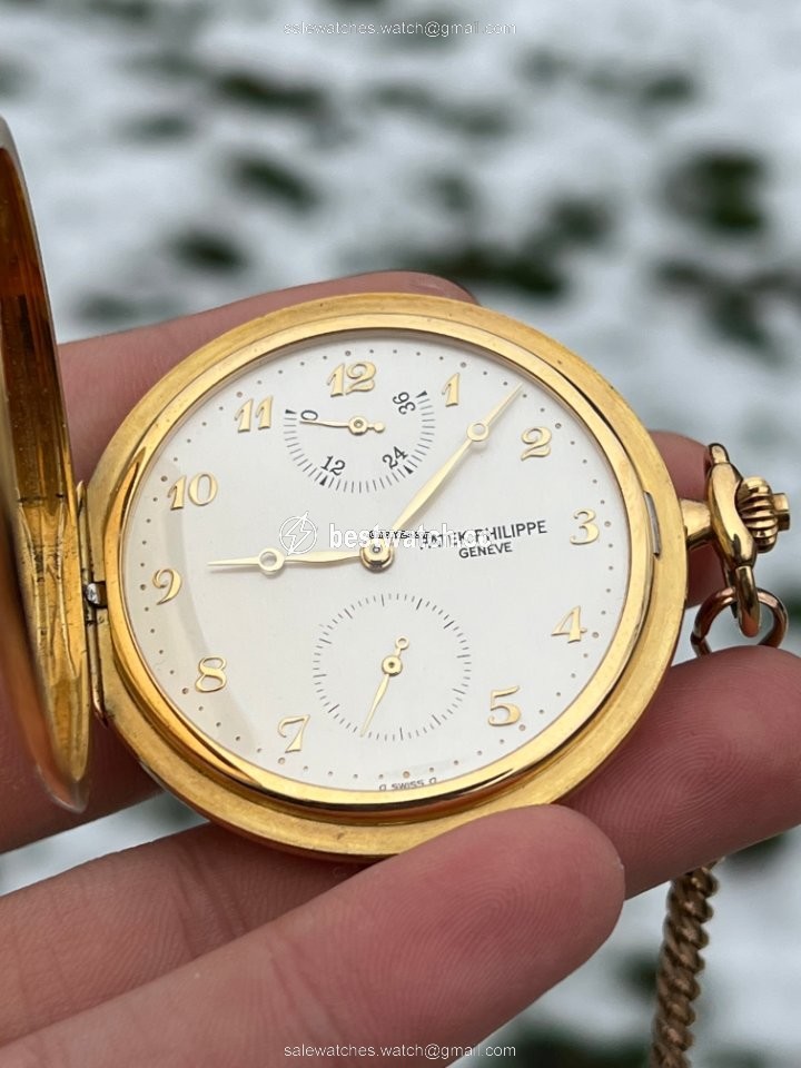 IMG_9086 Patek Philippe Mens watch Unisex Manual winding Rose gold 983j 3