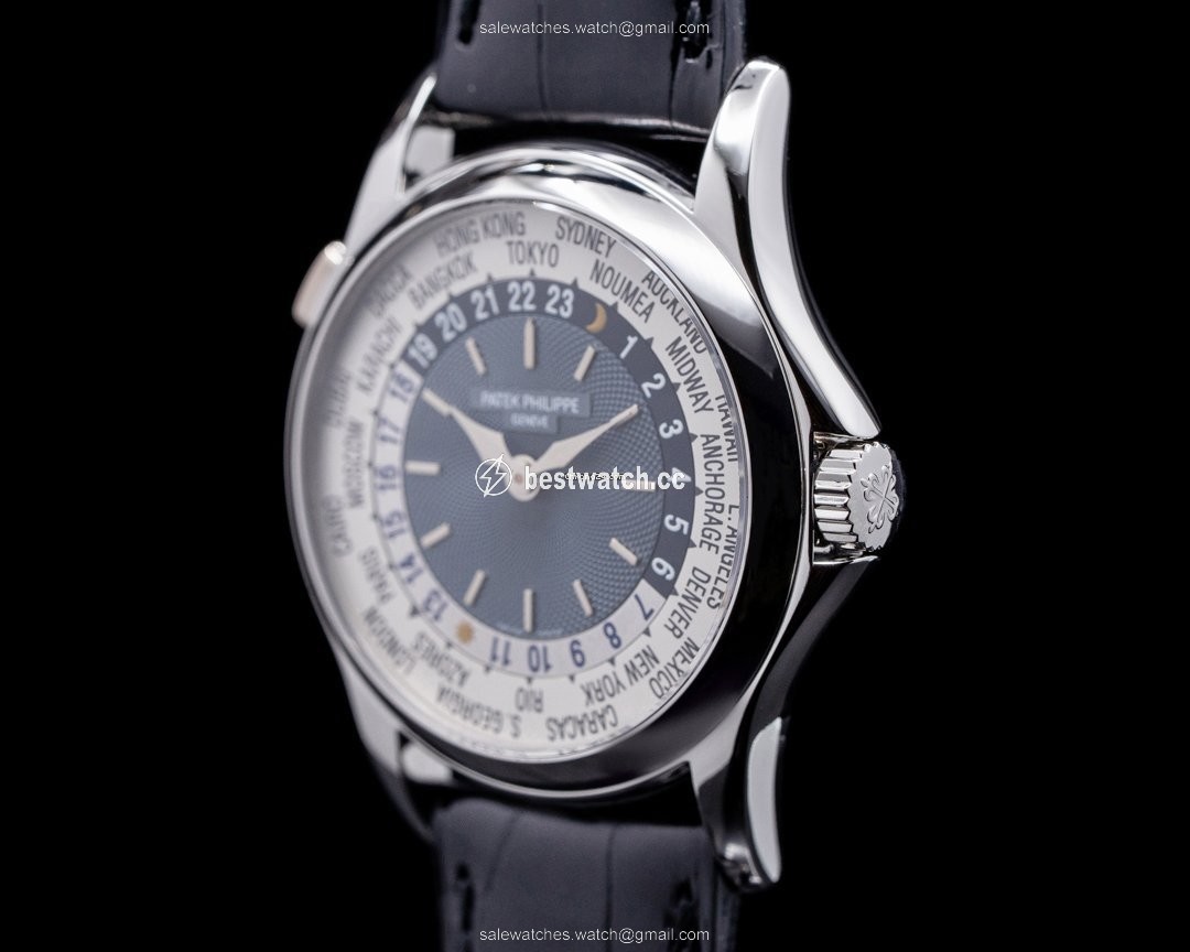 IMG_9086 Patek Philippe World Time Mens watch Unisex Automatic Platinum 5110P-001 3