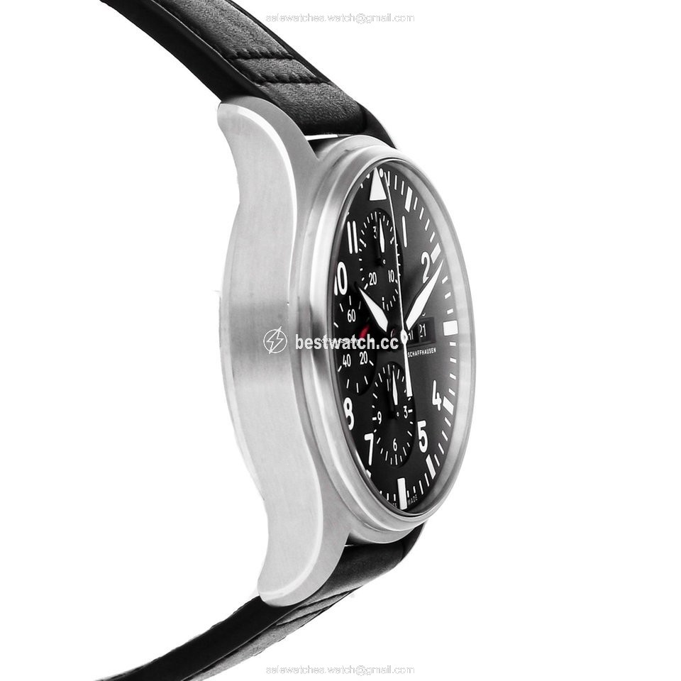 IWC Pilot Chronograph Mens watch Unisex Automatic Steel IW3777-09 3