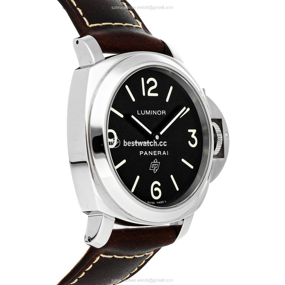 IMG_9086 Panerai Luminor Base Logo Mens watch Unisex Manual winding Steel PAM01000 3