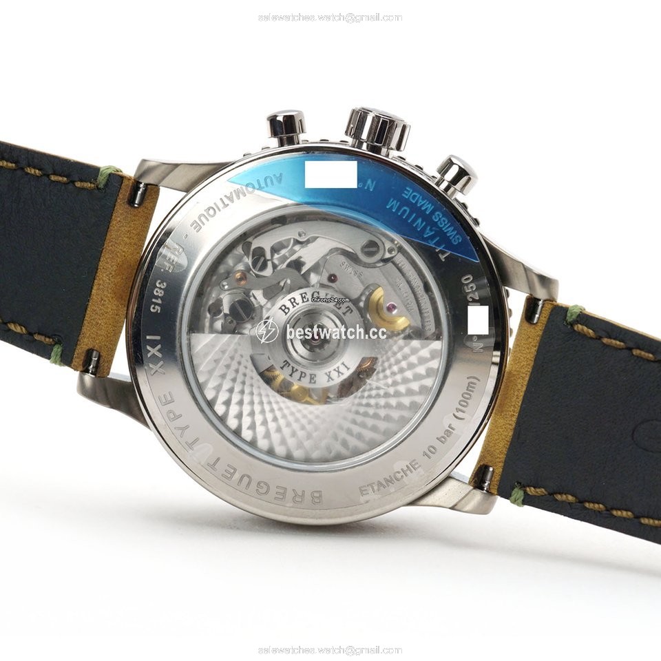 Breguet Type XX - XXI - XXII Mens watch Unisex Automatic Titanium 3815TI HM 3ZU 3
