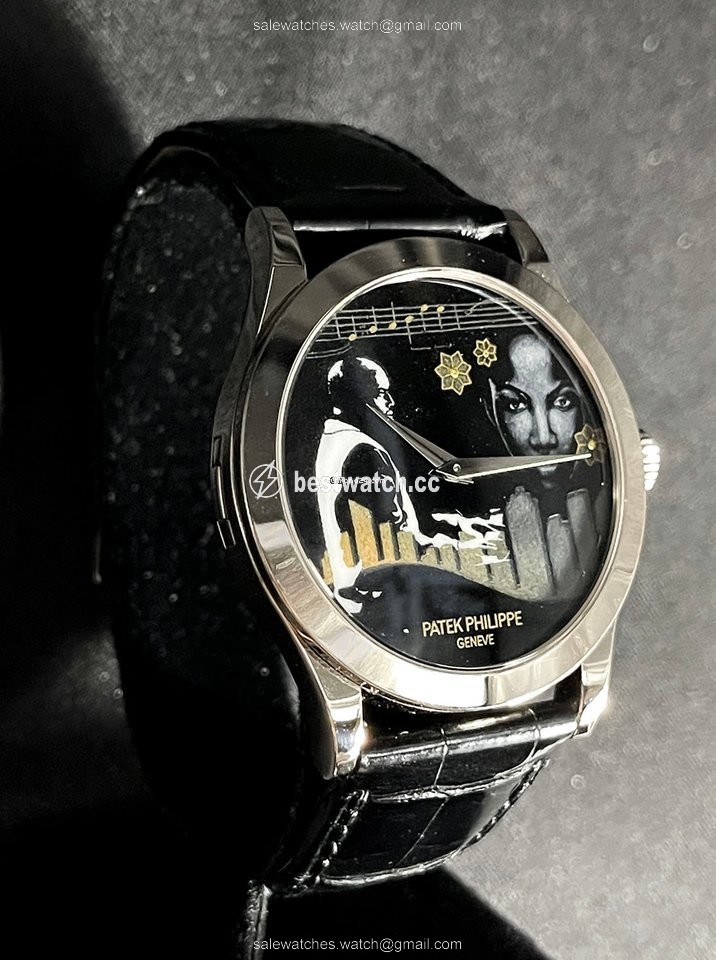 IMG_9086 Patek Philippe Calatrava Mens watch Unisex Automatic White gold 5089g-067 3