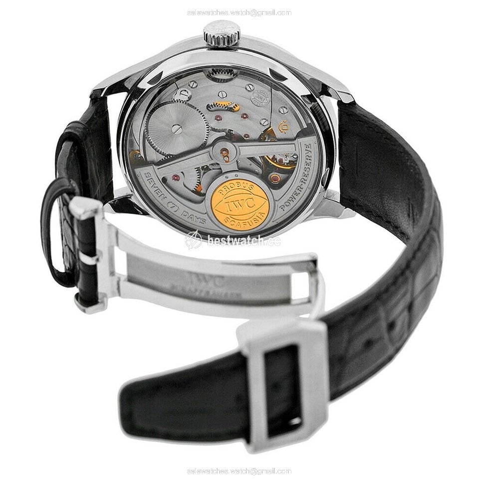 IMG_9086 IWC Portuguese Automatic Mens watch Unisex Automatic Steel IW5001-09 3