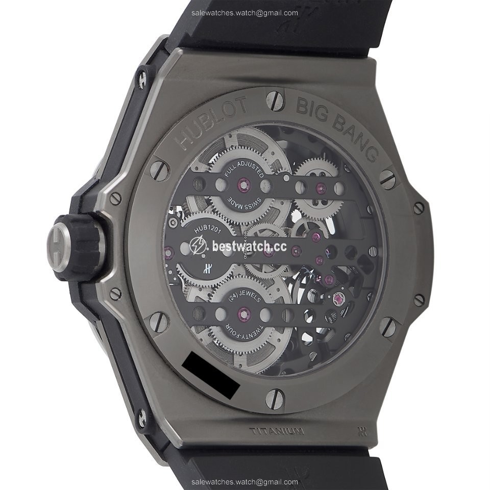Hublot Big Bang Meca-10 Mens watch Unisex Manual winding Titanium 414.NI.1123.RX 3