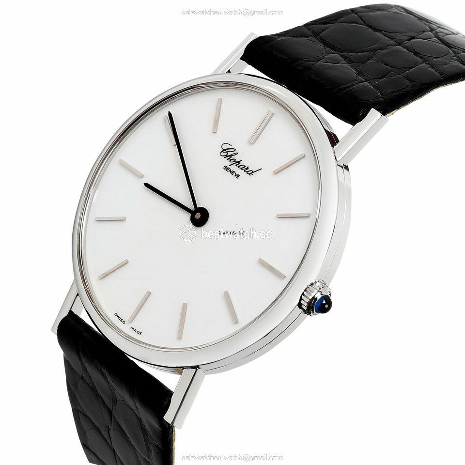 IMG_9086 Chopard Classic Mens watch Unisex Quartz White gold 16 1091 3