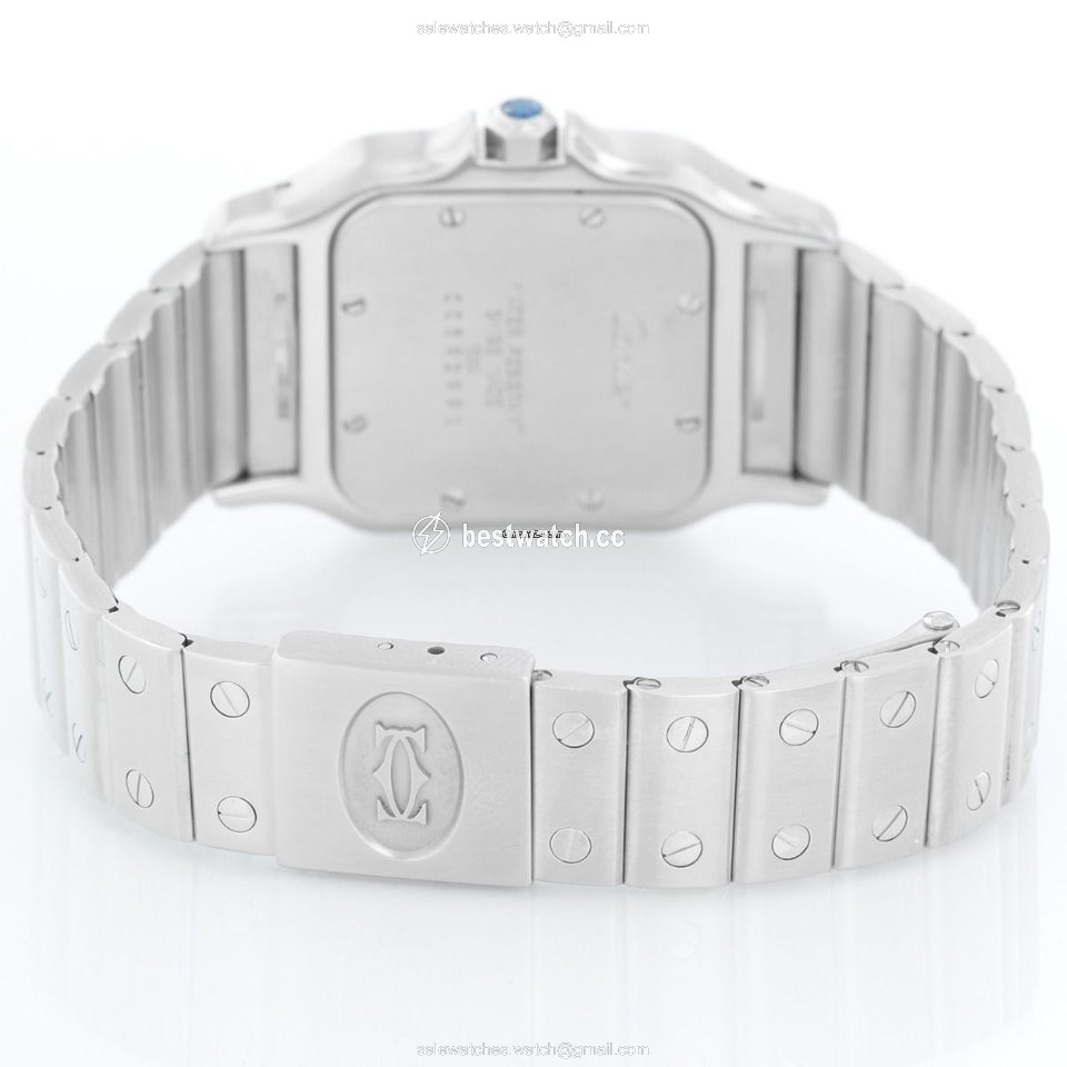 Cartier Santos Galbee Mens watch Unisex Quartz Steel W20060D6 1564 3