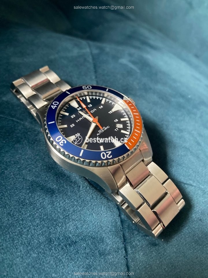 Hamilton Khaki Navy Scuba Mens watch Unisex Automatic Steel H82305131 3