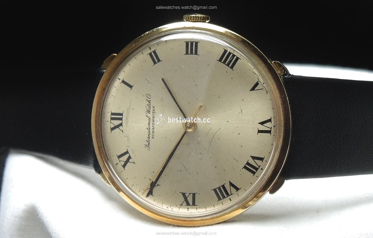 IMG_9086 IWC Mens watch Unisex Manual winding Yellow gold 2401 3
