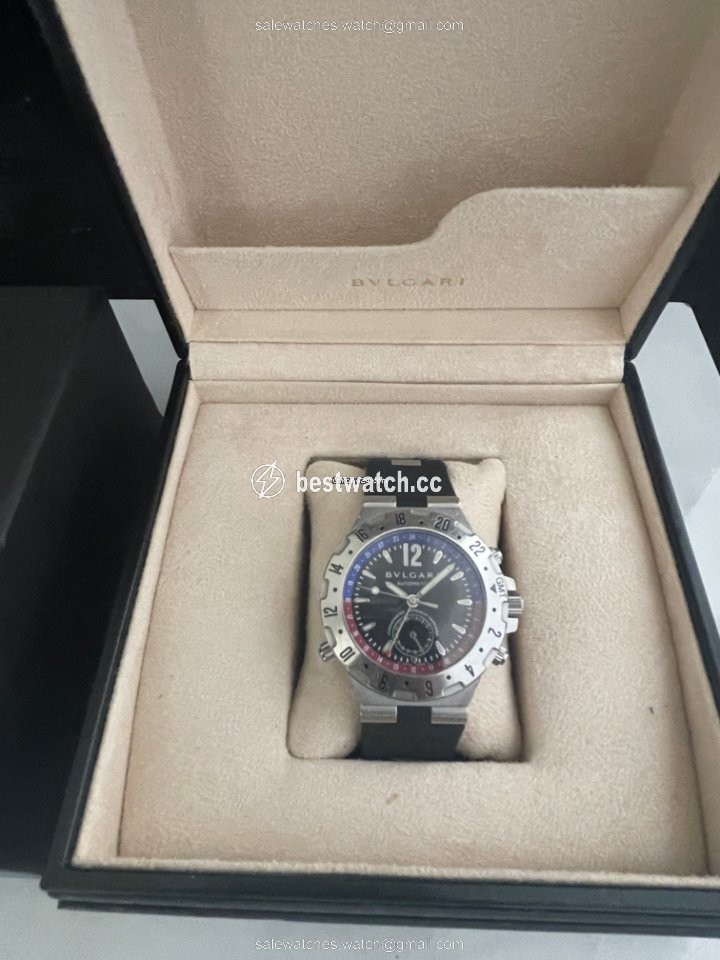 IMG_9086 Bulgari Diagono Mens watch Unisex Automatic Steel GMT40S 3