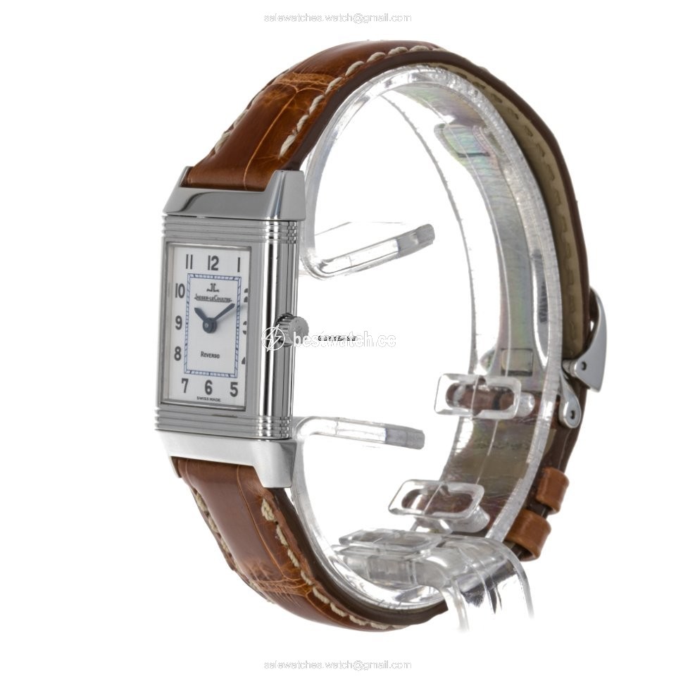 IMG_9086 Jaeger-LeCoultre Reverso Lady Womens watch Quartz Steel Q2608410 260.8.86 3