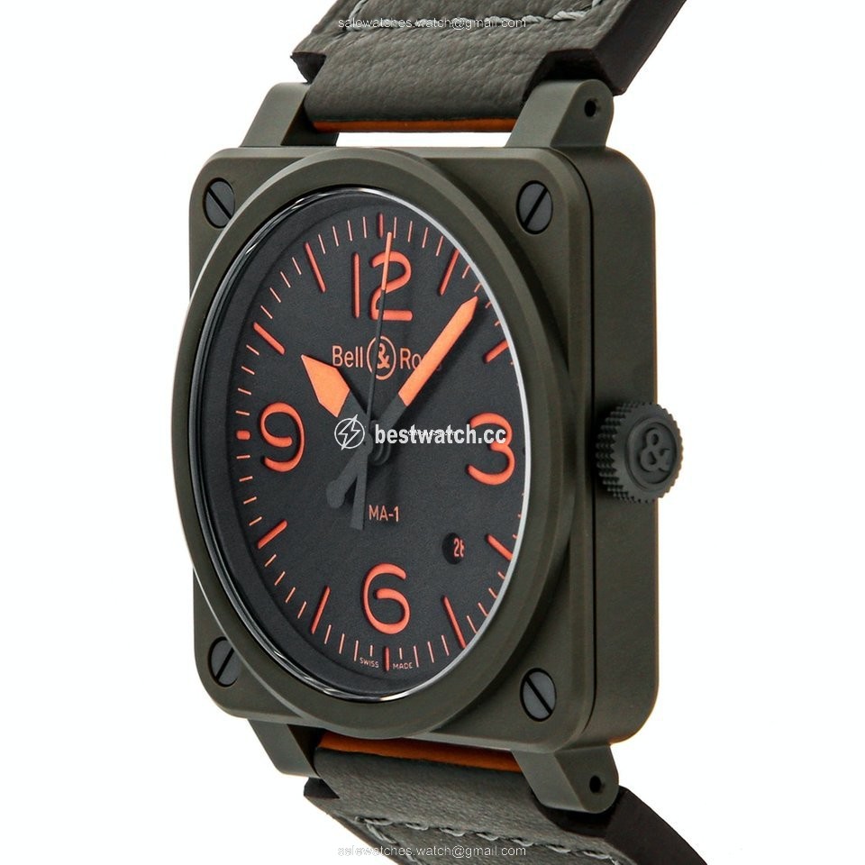 Bell & Ross BR 03-92 Ceramic Mens watch Unisex Automatic Ceramic BR0392-KAO-CE SCA 3