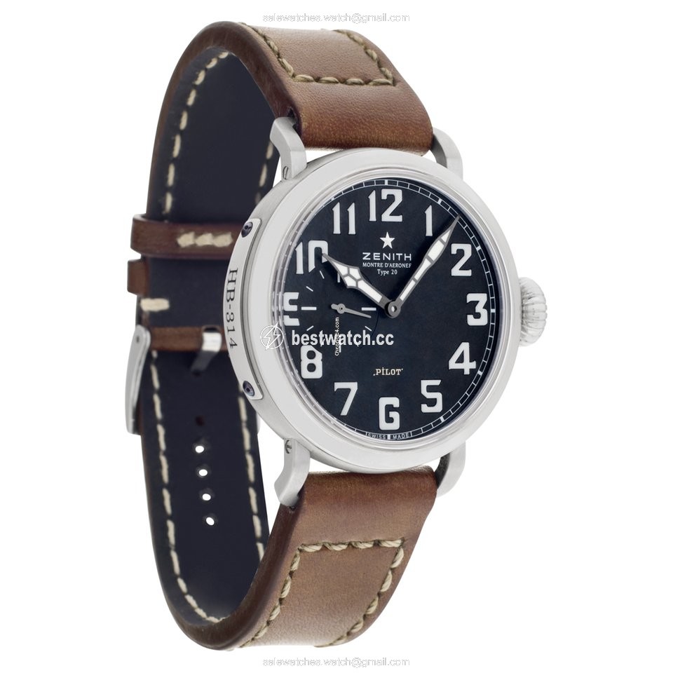 IMG_9086 Zenith Pilot Mens watch Unisex Automatic Steel 03.1930.681 21.C723 3