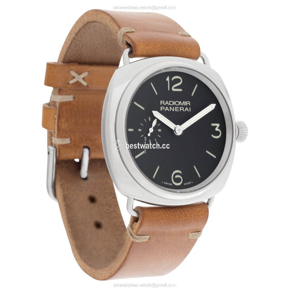 IMG_9086 Panerai Radiomir Mens watch Unisex Manual winding Steel PAM337 3