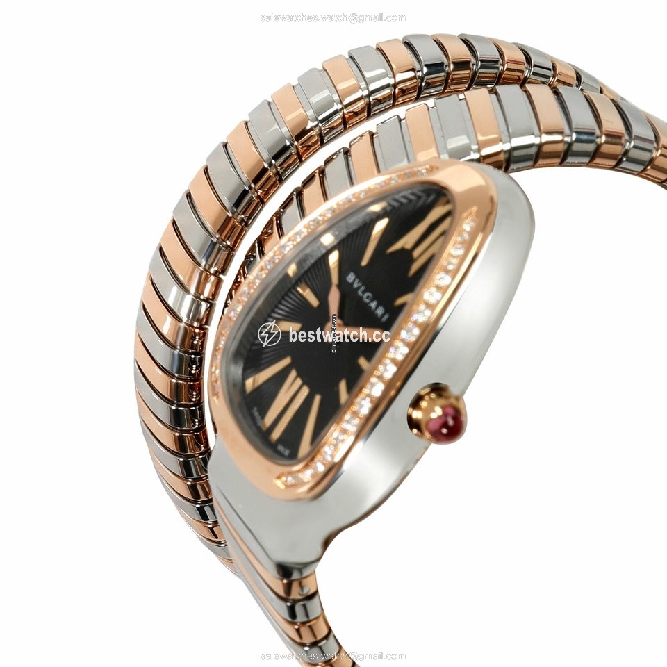 Bulgari Serpenti Womens watch Quartz Gold Steel 102099 SP 35 SPG 3