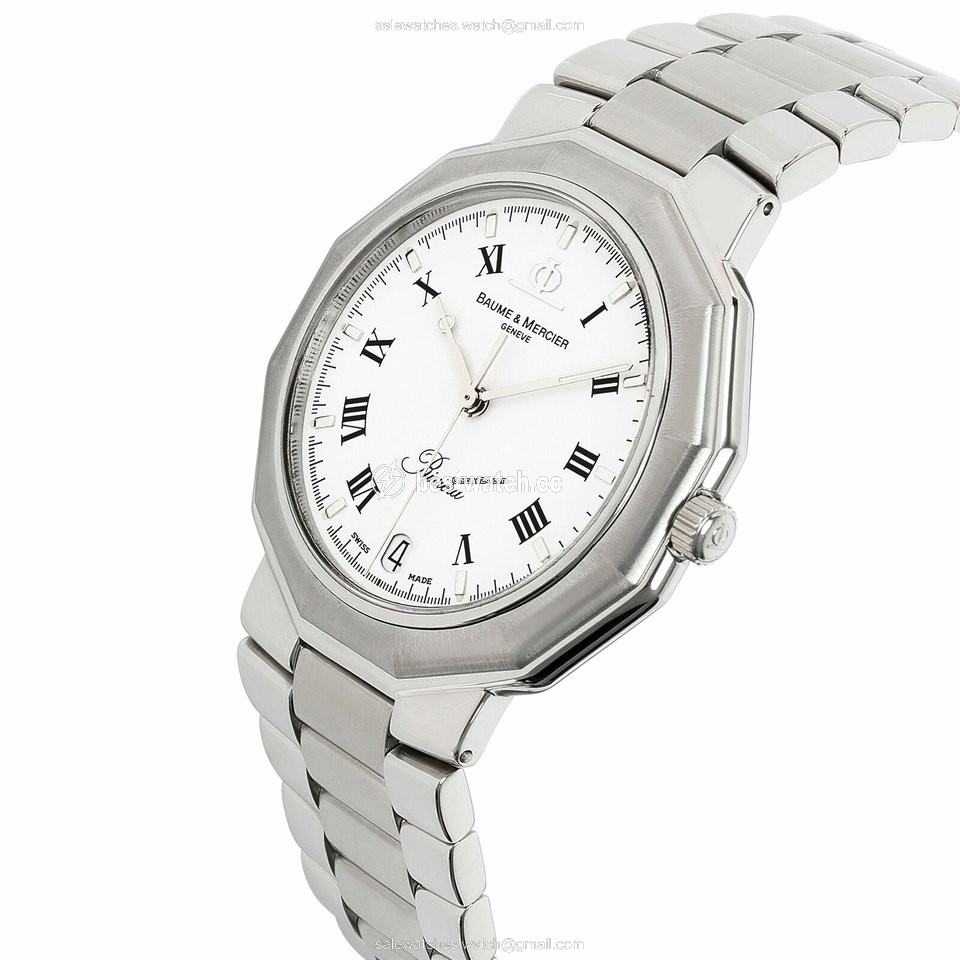 IMG_9086 Baume & Mercier Riviera Mens watch Unisex Quartz Steel MV045163 3