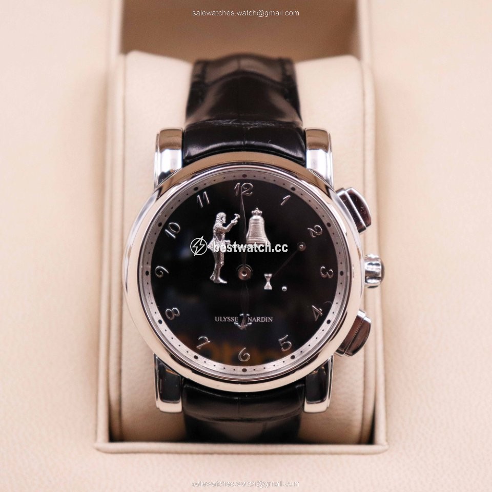 Ulysse Nardin Hourstriker Mens watch Unisex Manual winding Platinum 6109-103 E2 3