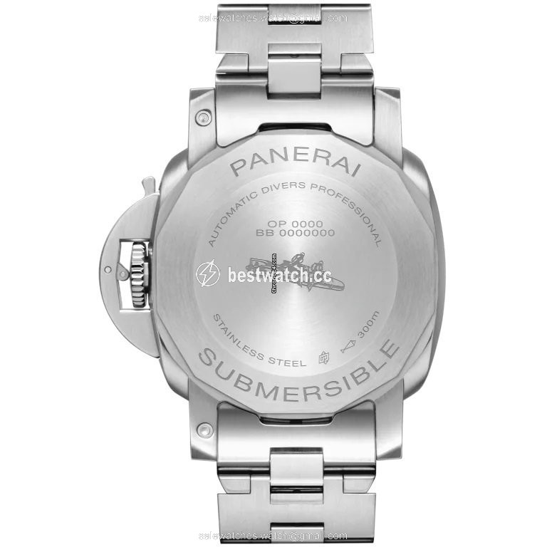 IMG_9086 Panerai Luminor Submersible Mens watch Unisex Automatic Steel PAM 01068 3