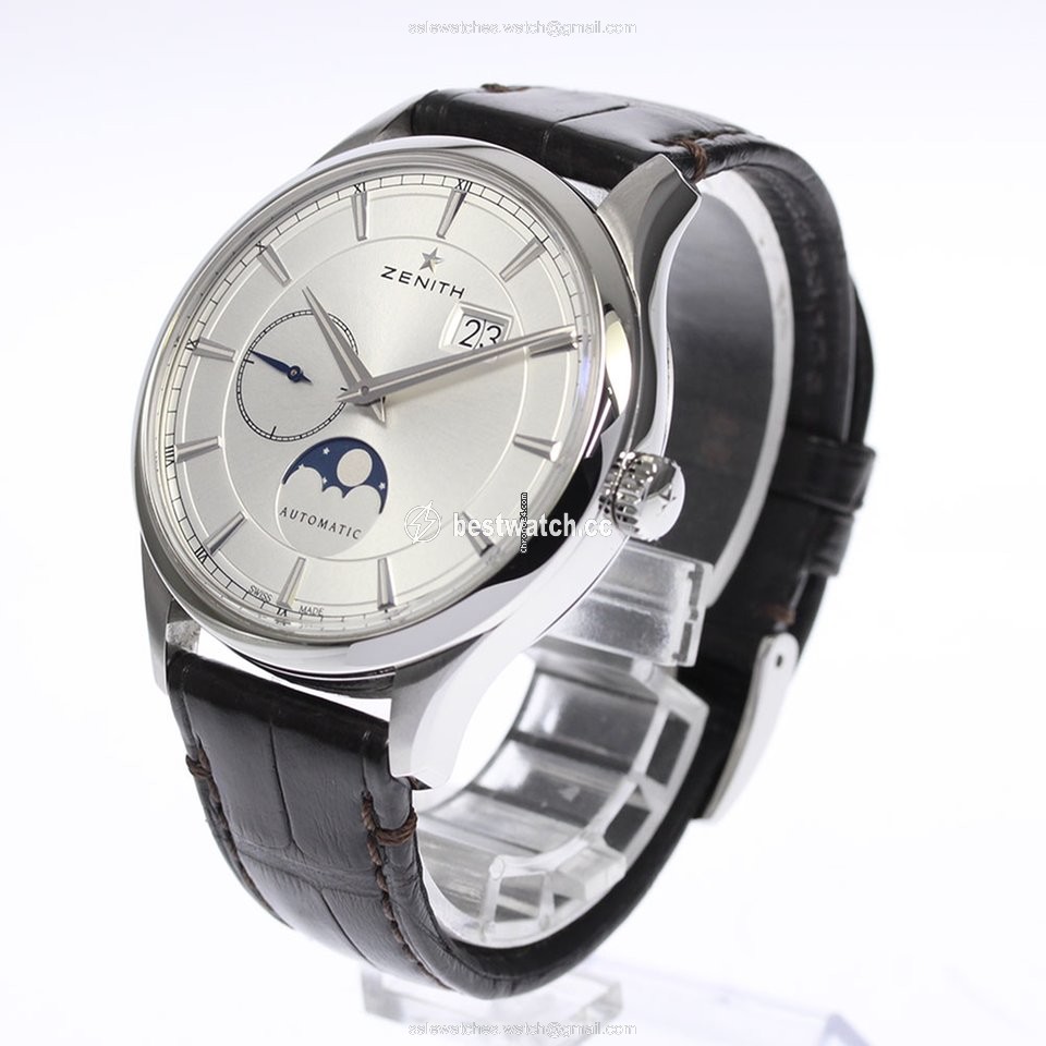 IMG_9086 Zenith Captain Moonphase Mens watch Unisex Automatic Steel 03.2143.691 3