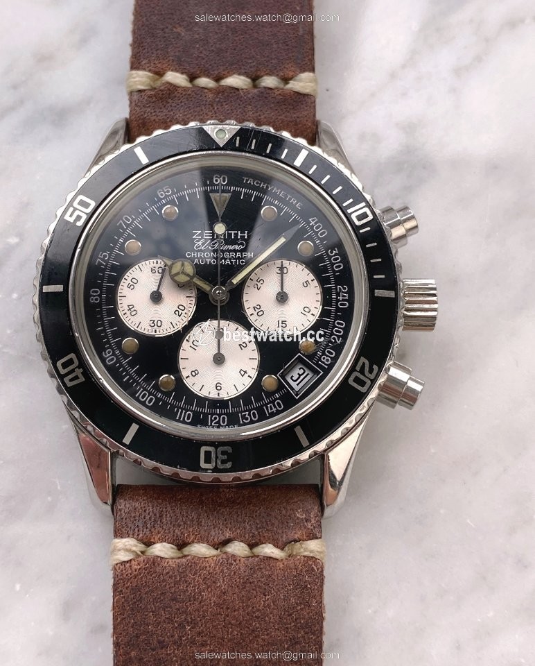 Zenith El Primero Chronograph Mens watch Unisex Automatic Steel 021310400 3