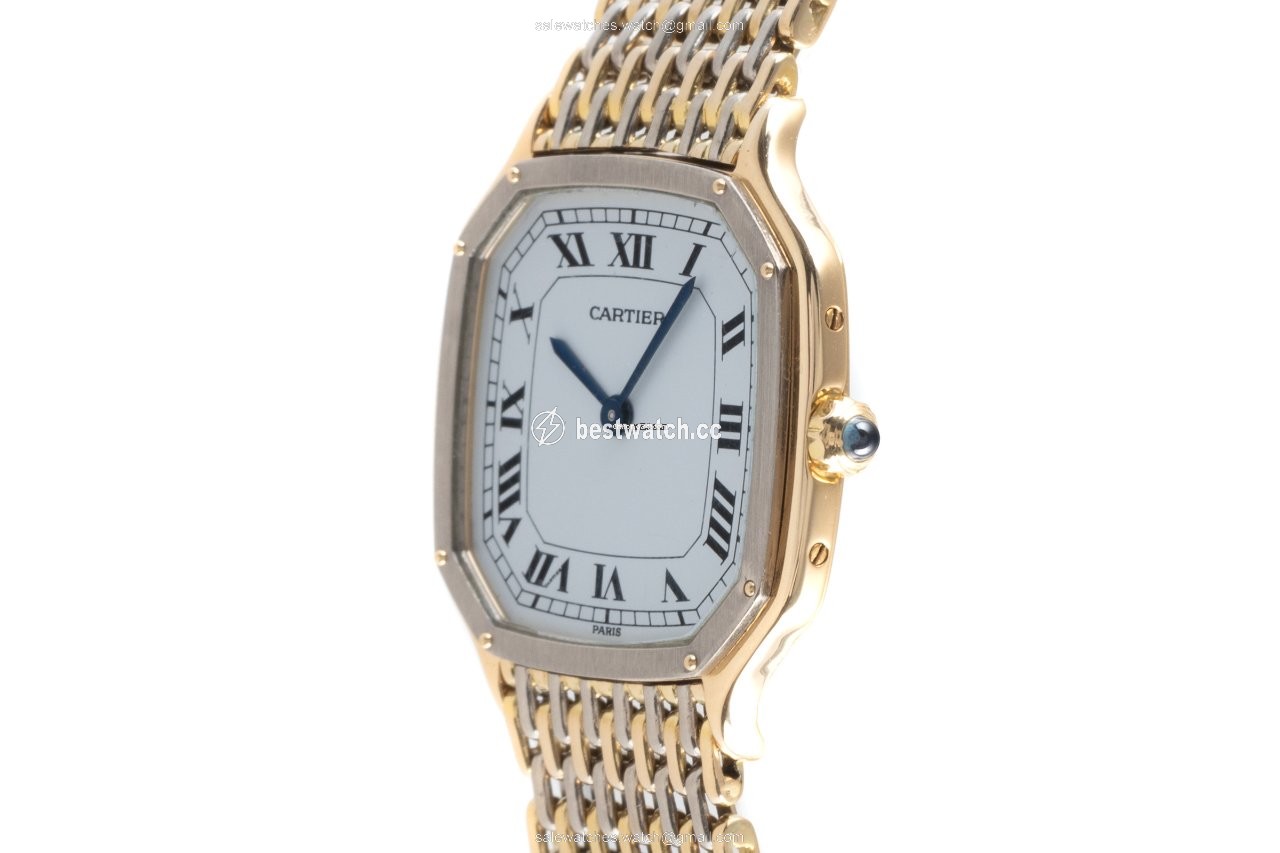 Cartier Santos Dumont Womens watch Manual winding Yellow gold 9606 3