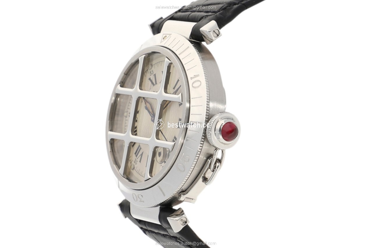 Cartier Pasha Mens watch Unisex Automatic Steel W3102255 3