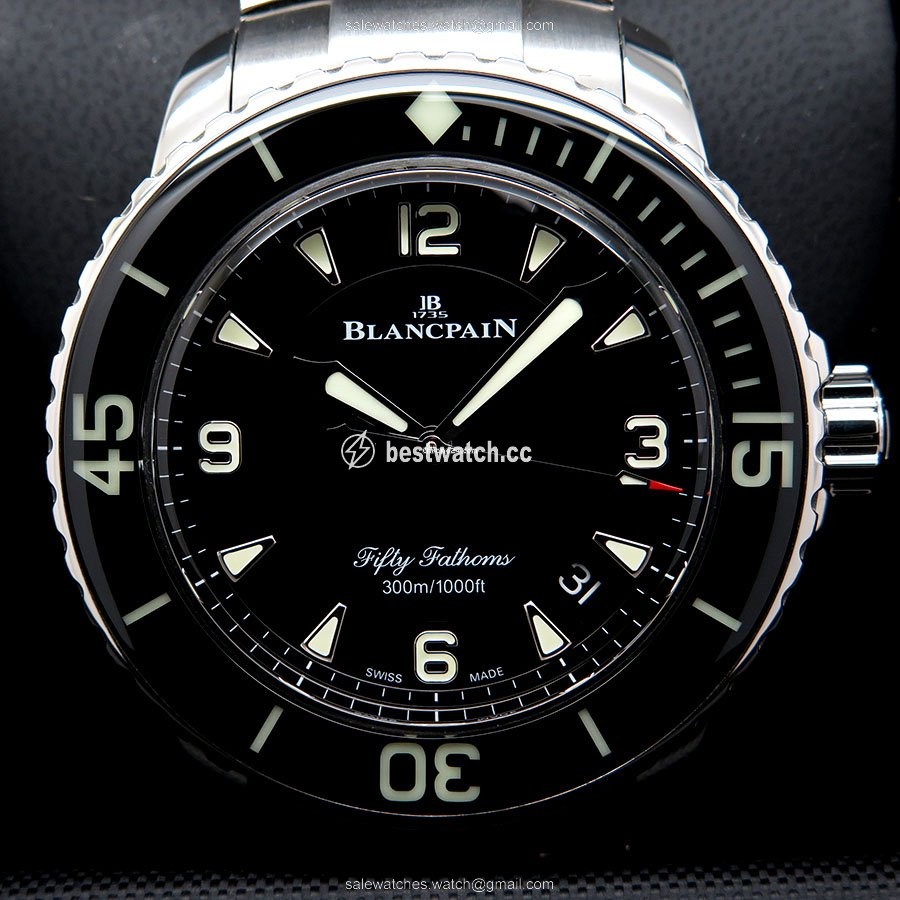 IMG_9086 Blancpain Fifty Fathoms Mens watch Unisex Automatic Steel 5015-1130-71S 3