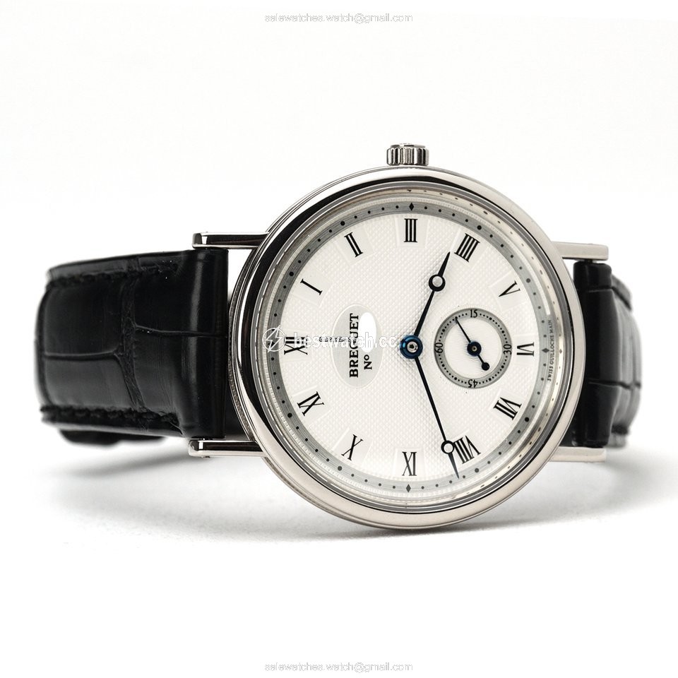 IMG_9086 Breguet Classique Mens watch Unisex Manual winding White gold 3910BB 3