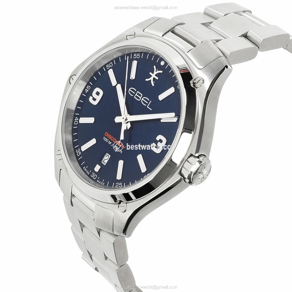 IMG_9086 Ebel Discovery Mens watch Unisex Quartz Steel 1216400 3