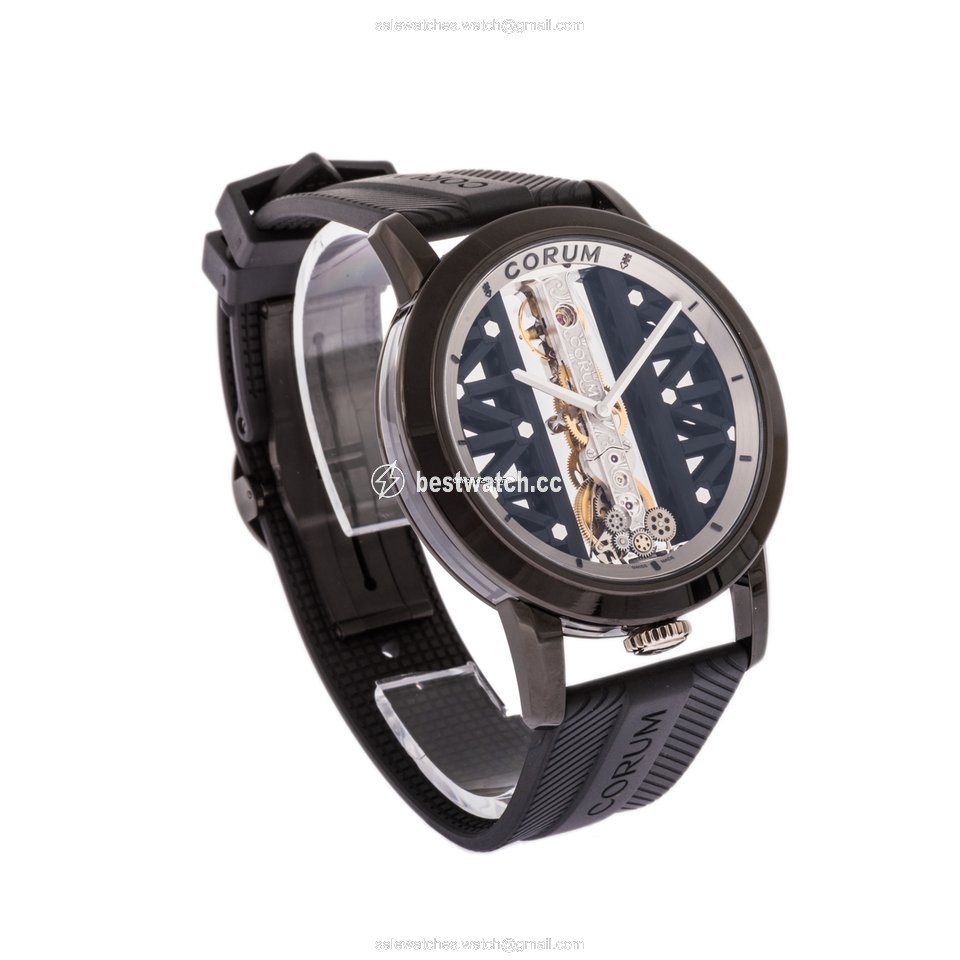IMG_9086 Corum Golden Bridge Mens watch Unisex Manual winding Titanium B113 03832 3
