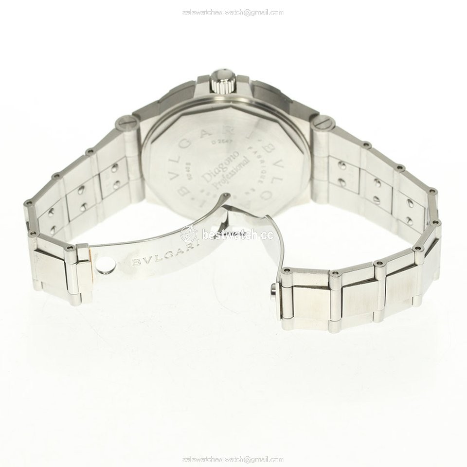 IMG_9086 Bulgari Diagono Mens watch Unisex Automatic Steel SD40S 3